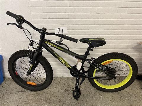 Fat-Bike Kinderfahrrad X-Zite 20" schwarz-grün, gebraucht