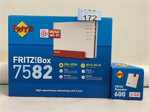 Fritzbox 7582 und Fritz Repeater 600