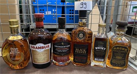 6 Flaschen Whisky