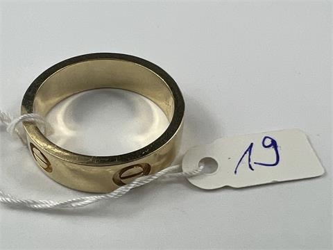 1 *  H. Ring 14 ct./ 11,9 g