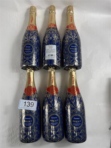Posten Alkohol   6 Flaschen Champagne Maximis Royale Reserve
