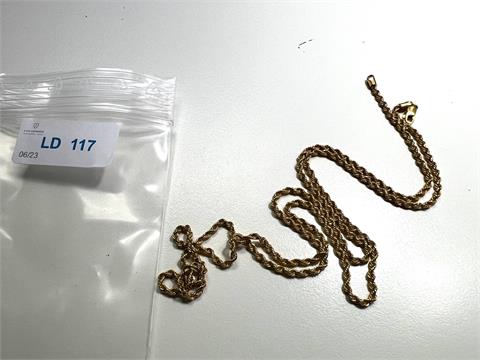 1 Schlangenkette (916,66/- 4,65 gr.)