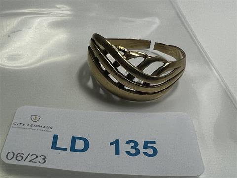 1 Da.ring (585/- 3,60 gr.)