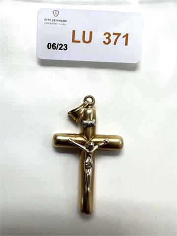 1 Kreuzanhänger (585/- 3,92 gr.)