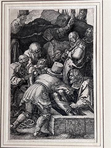 Albrecht Dürer "Die Grablegung Christi 1512"