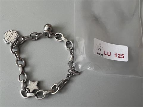 1 Armband (Ag925/- 21,68 gr.)