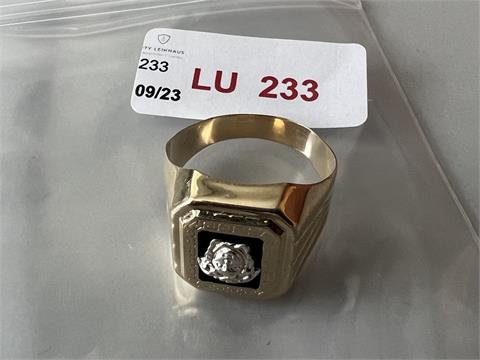 1 gefüllter Ring (585/- 5,61 gr.)