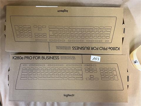 4x Logitech K280e Tastatur