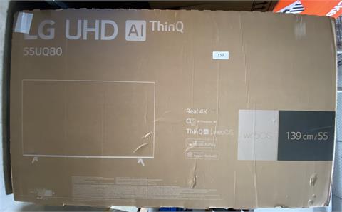 LG UHD Al ThinQ 55" in OVP