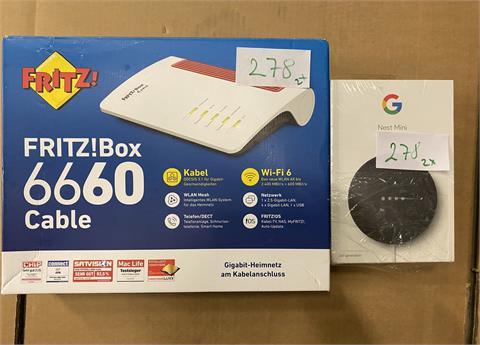 Fritzbox 6660 Cable und Google Nest mini