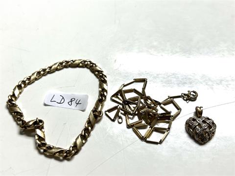 1 Armband (333/- 12,20 gr.);