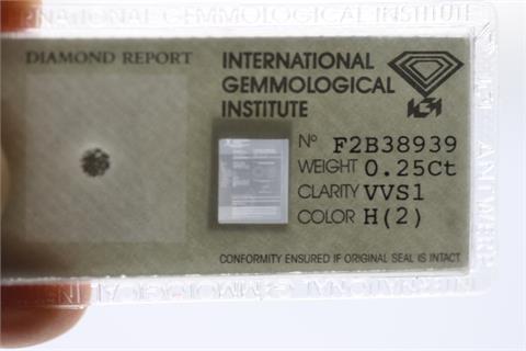 Billant mit IGI Zertifikat