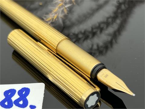Montblanc Füller, goldfarben