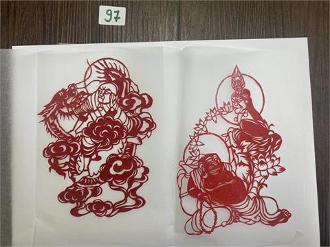 4 Papercuts aus China
