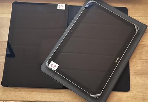2 Huawei Tablets, beide mit Google-Kontosperre