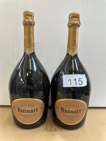 2 Flaschen Ruinart Champagne je 1,5 L