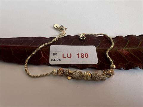 1 Armband mit Kugeln (585/- 5,59 gr.)