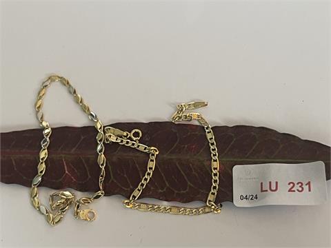 1 Armband (750/- 2,61 gr.);