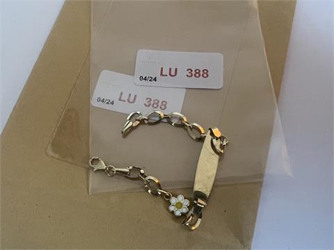 1 Armband (585/- 3,29 gr.)