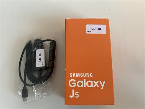 1 Samsung Galaxy J 5 in Verp. m. LK u. LK f. Auto