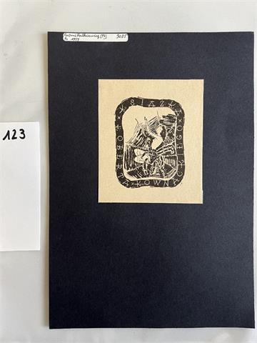 Ex Libris Antoni Falkiewicz 1951