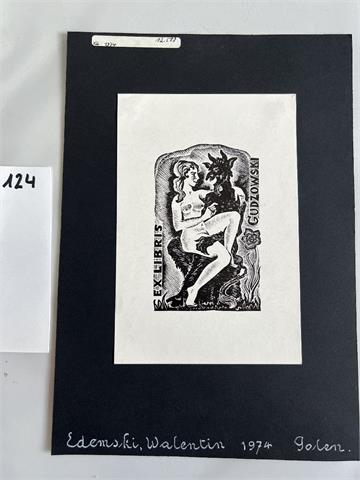 Ex Libris Walenti Edemski 1974