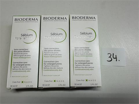 Bioderma Sébium Pore refiner 30 ml, 3 Stück