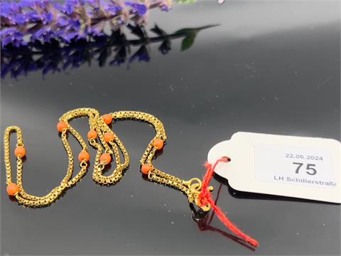 Halskette mit Korallen, G750