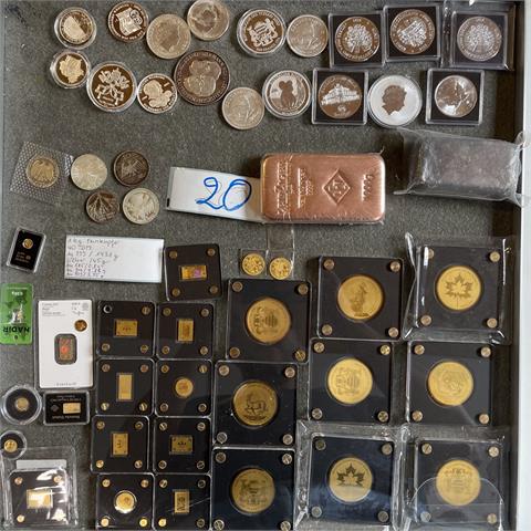 Posten Münzen und Medaillen
