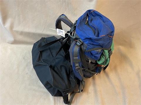 Rucksack und Tasche